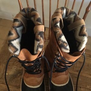 Sorel Joan of Arctic Knit Boots for Anthropologie